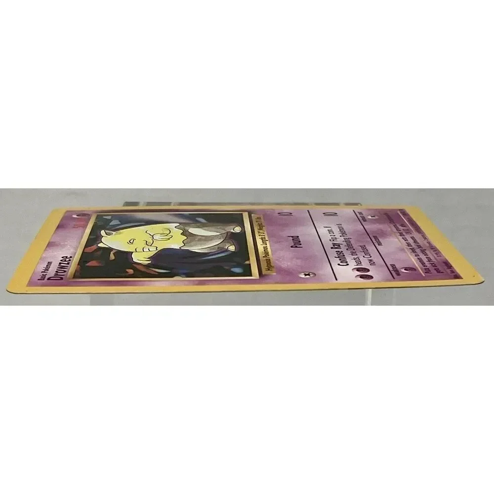 1999 Pokemon TCG Base‎ Set #49/102 Drowzee Unlimited Non-Holo